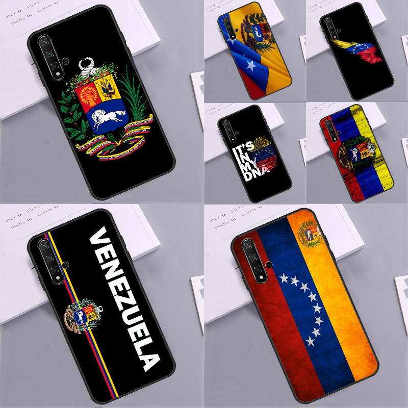 Venezuela Flag Coat Of Arms For Huawei Nova 7i 8i 11i 12i 12s 9 10 SE Y90 Y60 Y70 Y72 Y61 Y91 P30 P40 Lite P60 Pro Case