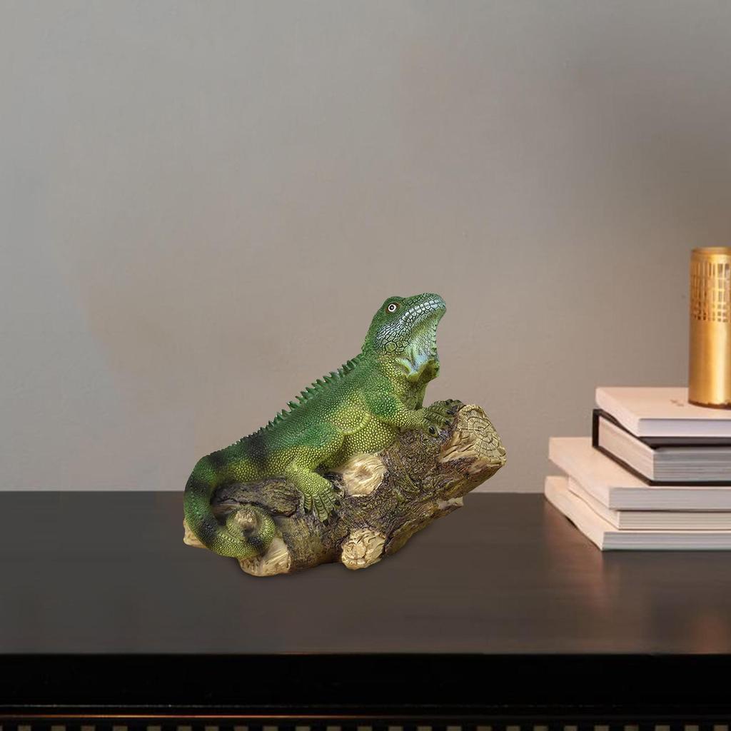 Статуэтки ящериц Настольные фигурки Статуэтка животного для офиса Настольный дом