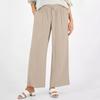 Women's Casual Pants Solid Color Drawstring Elastic Waist Pants With Pockets