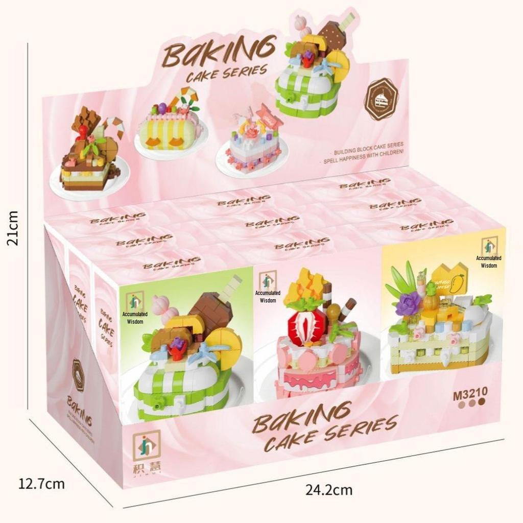 Trendy Anime Figurine Building Blocks Blind Box Toy - Compatible with LEGO, Ideal Gift for Elementary Students