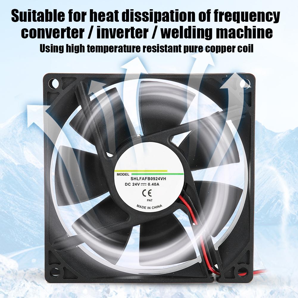 Heat Sink Fan 24V 0.40A 9CM Cooling Systems for Frequency Converter   Inverter   Welding Machine