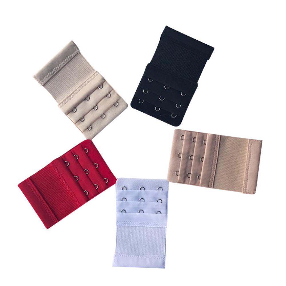 3 Women Women Bra Flexible Universal Straps Band Extenders Extension Rows Hooks