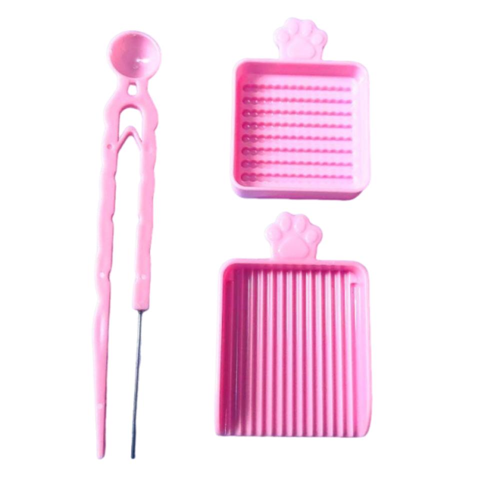 3/5 шт./набор Креативный коврик для набивки Бин Ручка 2,6 мм Бусины Лоток для сортировки Набор Пазлы Пиксель Арт