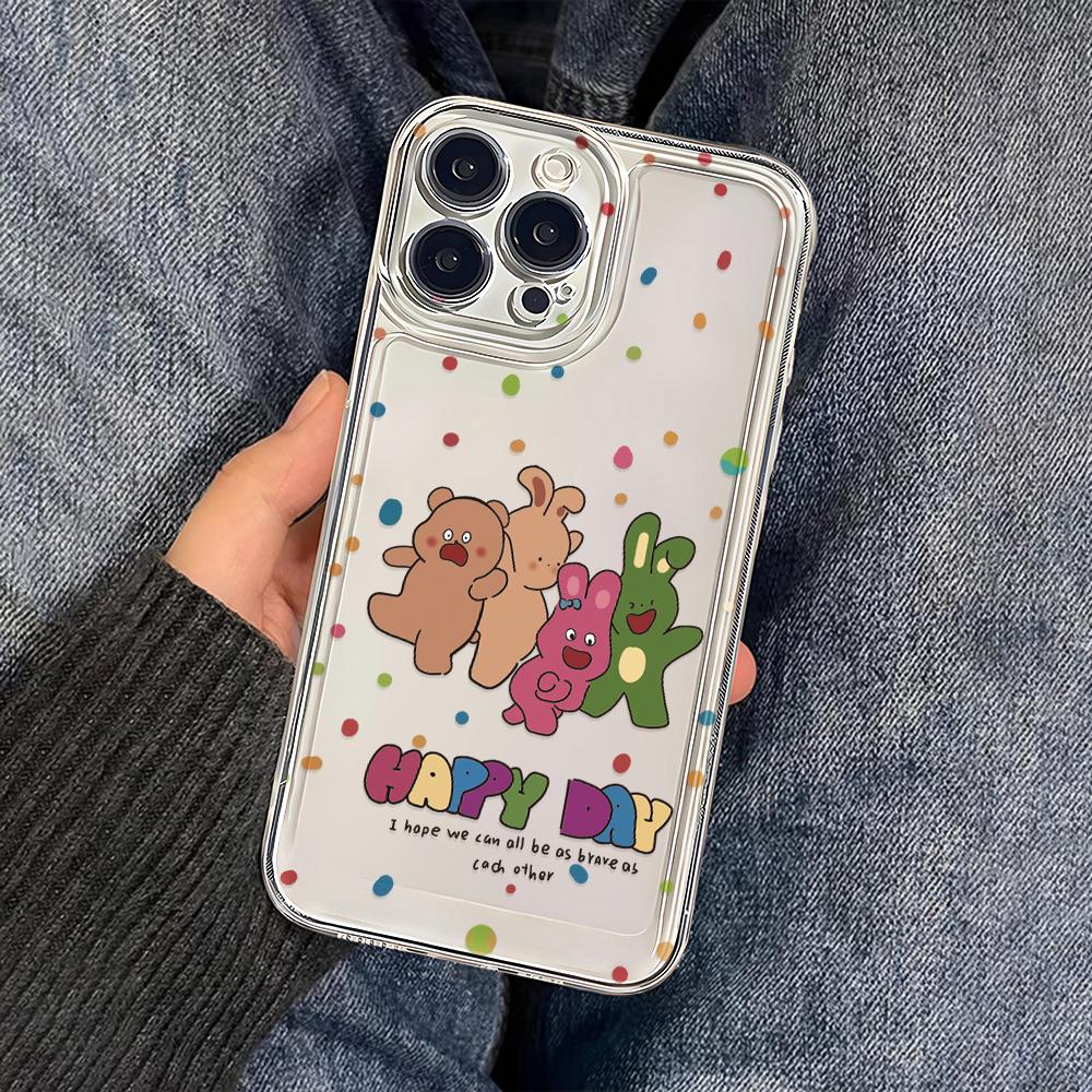 Чехол для телефона для iPhone 11 12 13 14 15 16 17 Pro Max Чехол Samsung A36 A56 A06 A05 A15 A55 Чехол Xiaomi 11 12 Redmi 12C Note 11 12 13 9 10 C65 Милый