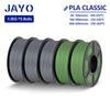 JAYO High Speed PLA matte 3D Filament 1.75mm PLA 3D Printer Filament 5Rolls/set Neatly Wound Matte Effect 3D Printing Materials
