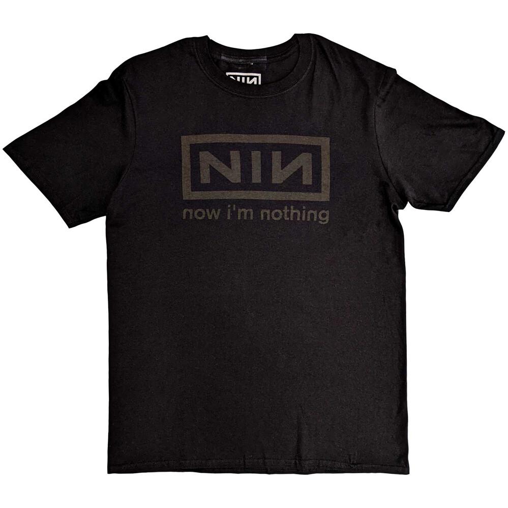 Nine Inch Nails Сейчас я 039м Ничто Черная Футболка