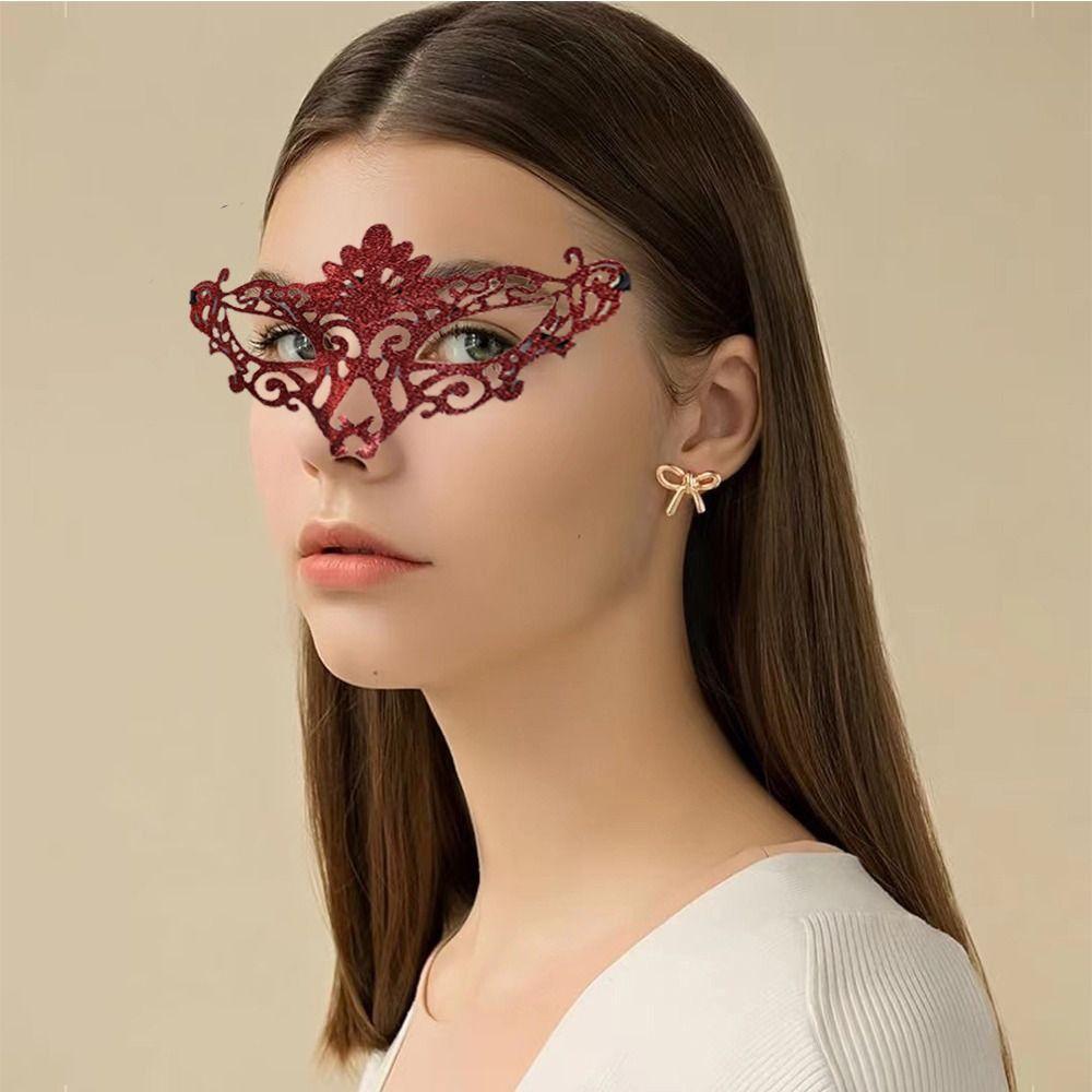 Блестящая маска для глаз королевы ночного клуба, полумаски для венецианских танцев, принцессы, подарочные маски