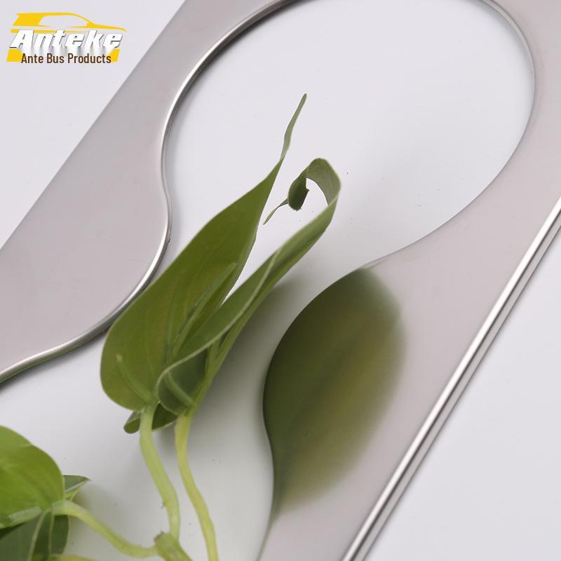 19 Territory Rear Cup Holder Bright Ring Armrest Box Decorative Frame - Car Accessories