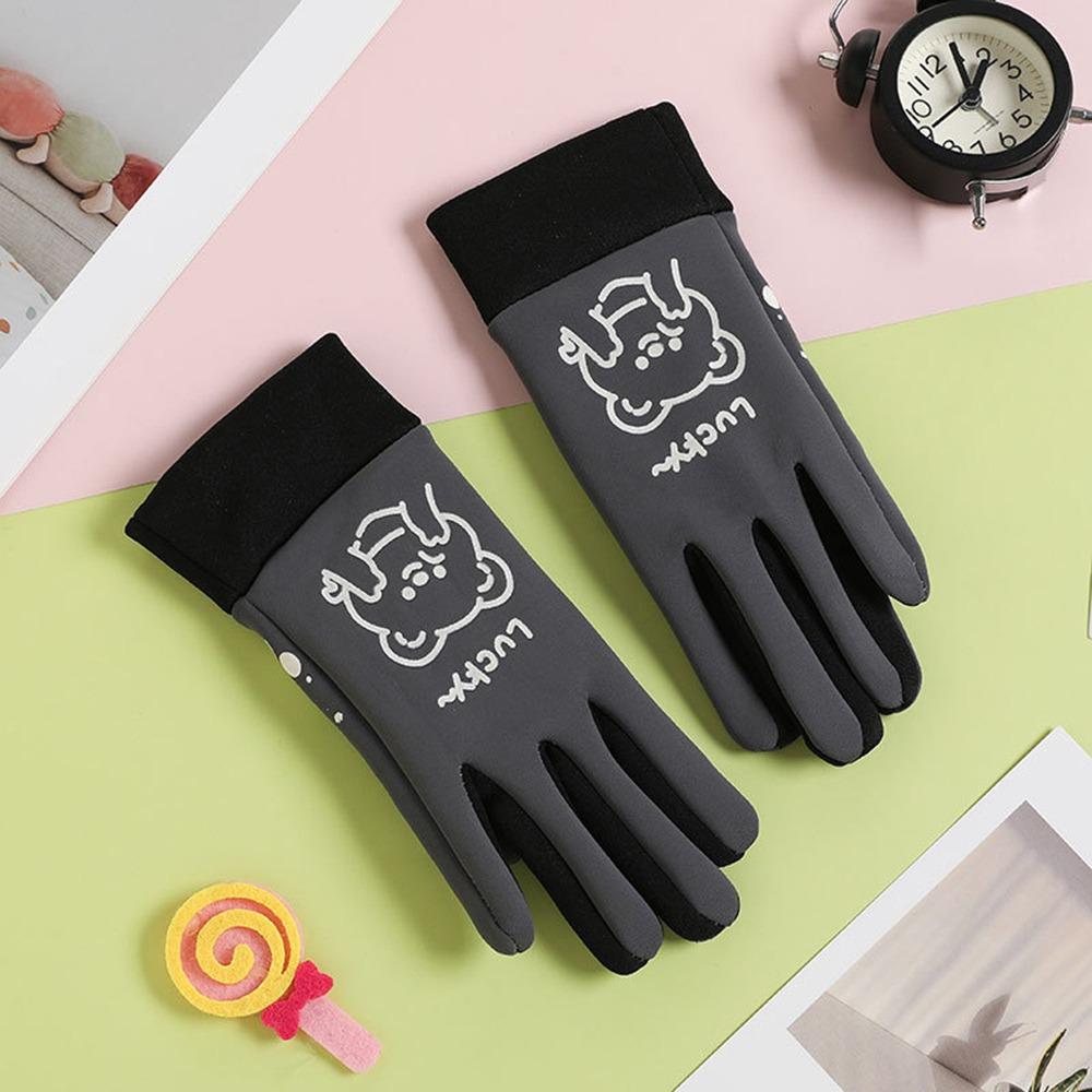 Cold-proof Winter Children's Gloves Cartoon Outdoor Sports Gloves for Kids Christmas Gift