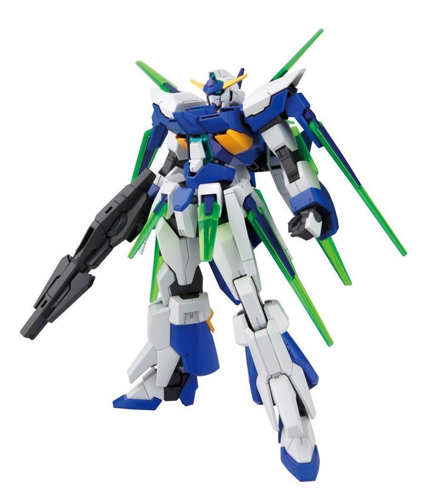 Пластиковая модель HG Mobile Suit Gundam AGE Gundam в масштабе AGE-FX 1/144 с цветовой кодировкой