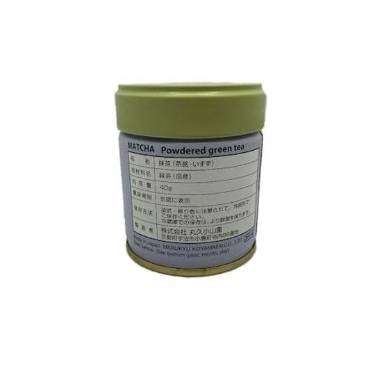 Matcha tea ceremony Isuzu Uji Marukyu Koyamaen packed (40g can)