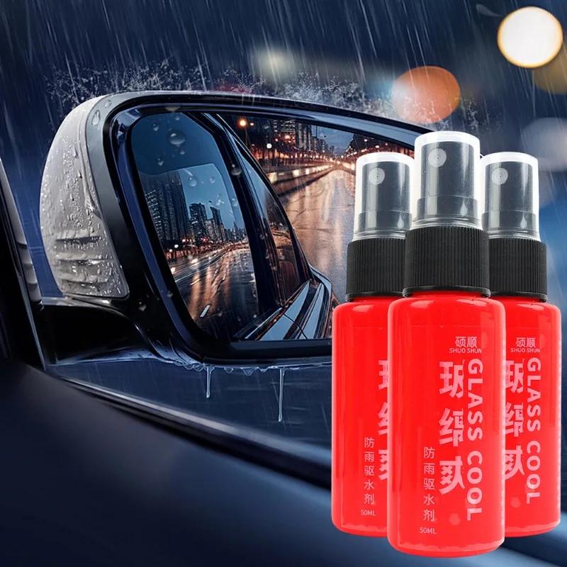 Водоотталкивающее средство для автомобильного стекла, лобовое стекло, зеркало заднего вида, быстрый водонепроницаемый спрей, чистящие средства для стекол, вытесняющее масло средство