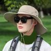 Рыболовная кепка с защитой от УФ-лучей, солнцезащитная шляпа, модная пляжная шляпа, лето