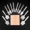 Steel Sharp Chisel French Style Pricking Leather Punching Tools Leather Punching Tool Polish-2.7/3.0/3.38/3.85mm