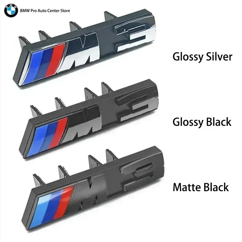 3D ABS car front grille badge BMW E87 F20 F52 F23 F45 F46 E46 E90 E92 E93 Decorative Competition Edition M logo