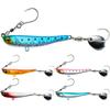 KOKO Lures Metal Jig Lure for Spanish Blade Sea Bass Spin Tail KOKO Spanish Mackerel Blade Bluefish, Mackerel, Jig, 30g/40g, 5-Color Set, Lure,