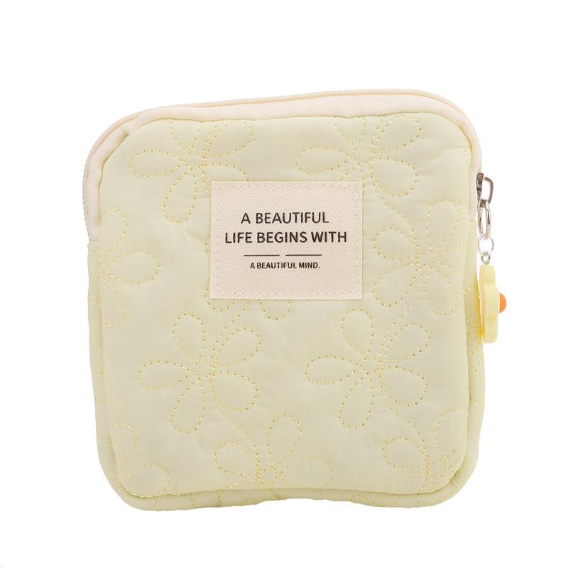 Женская маленькая косметичка, дорожный мини-органайзер для гигиенических салфеток, органайзер для макияжа, монет, денег, карт, помады для хранения