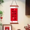 Chinese Style Lucky Character Wall Pendant Traditional Spring Festival Door Couplet  New Year Gift