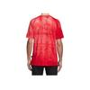 Adidas Оригинальная толстовка Pharrell Williams Hu Holi Scarlet в полоску, удобная футболка с коротким рукавом, мужские топы CW9101