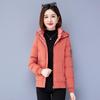 2024 Winter Women's Double-Sided Short Cotton Down Jacket: Thick, Stylish Coat for Middle-Aged and Elderly