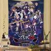 Видеоигра DDiabolik LLovers Красочный Гобелен Настенное Полотно Подвесной Таро Хиппи Настенные Ковры Комнатное Искусство Домашний Декор