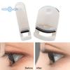 2 шт. щипцы для завивки ресниц противоскользящие завитки ресниц длительный эффект простота в эксплуатации эргономичный дизайн безопасный инструмент для макияжа глаз женский инструмент для красоты