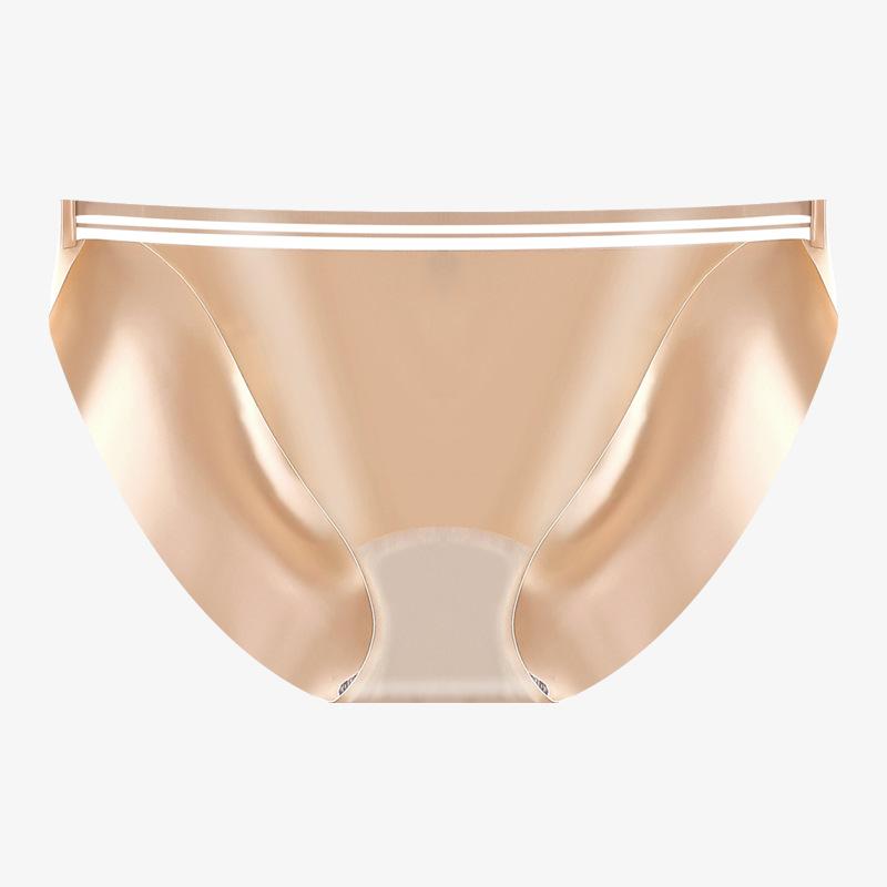 Sexy High Elasticity T-Panties Plus Size Lift Up Underwear Women's Thong Seamless Briefs High Slit Ladies Lingerie