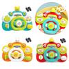 Steering Wheel Musical Toy for Toddler Interaction Car Drive Simulated Toy Baby Child Driving Experience Montessori Toy