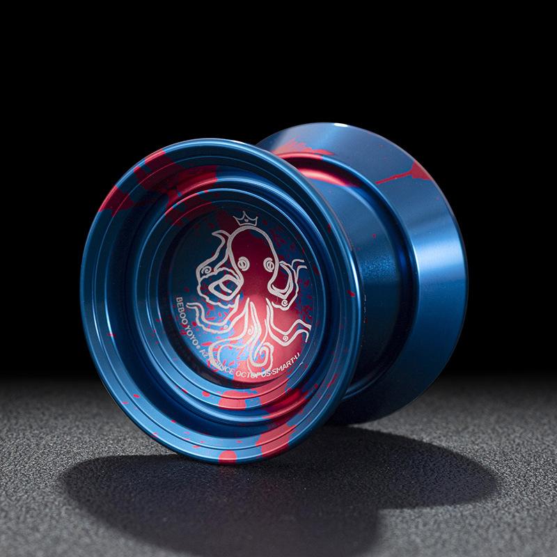 Non-Toxic Metal Yoyo Magic Yoyo Profissonal Aluminum Alloy Unresponsive Yoyo 10 Ball U-Bearing Yoyo For Advanced Player Toys For Kids Yoyo