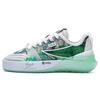 Mixa Van Gogh Fabric TPU Leather Low-Top Sneakers Women Sneakers White Green F12W224201FSG