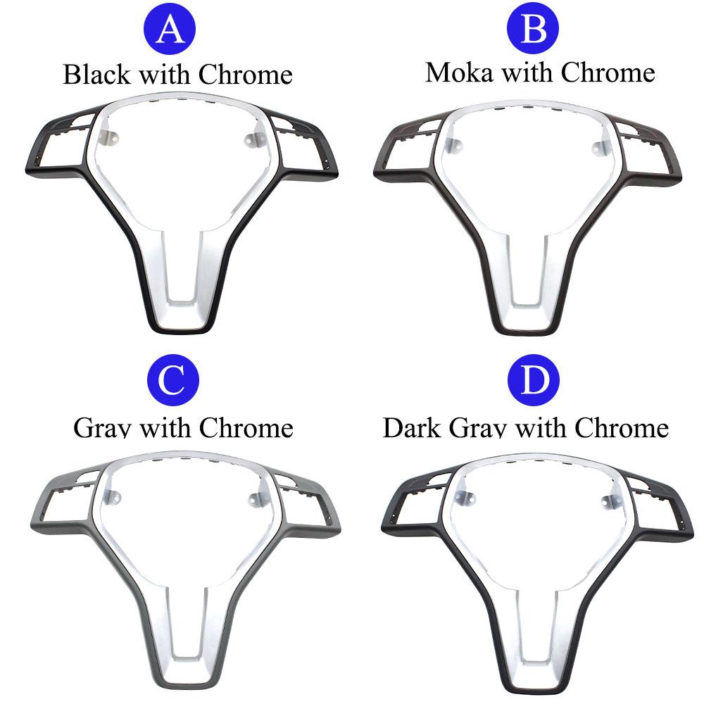 Автомобильный хромированный руль, внешняя рамка, накладка для Mercedes BENZ CE GLK CLS класса W176 W246 W204 W212 GLK204 W156 W117