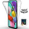 360 Double Soft TPU Case for Samsung Galaxy A11 A31 A21S A51 A71 A01 A41 A50 A30 A70 A40 A20 A10 A30S A6 A7 A8 S20 Ultra S10E S10 S9 S8 Plus Cover