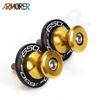Алюминиевые катушки маятника с ЧПУ для мотоцикла, 8 мм, винты для подставки, алюминиевые аксессуары с ЧПУ для KAWASAKI Z650RS Z 650RS Z650 RS