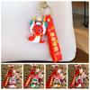 Lion Dance 2025 New Year Pendant Good Lucky Snake Key Ring Fashion Snake Keychain Bag Charm