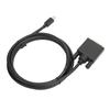 Адаптер-кабель Mini DP на DVI с медным проводником, 4K 1080P, в корпусе из ABS, 1,8 м 5,9 фута