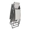 Lafuma Recliner FUTURA Light Gray Galet LFM3113 9718 Outdoor Chair Camping Sauna Totoi Chair Balcony Original Recliner Chair Made In France 5 Year