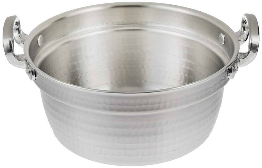 Akao Aluminum DON Кованая круглая кастрюля, 24 см, Алюминиевый сплав, Литая алюминиевая ручка, Япония, AEV02024
