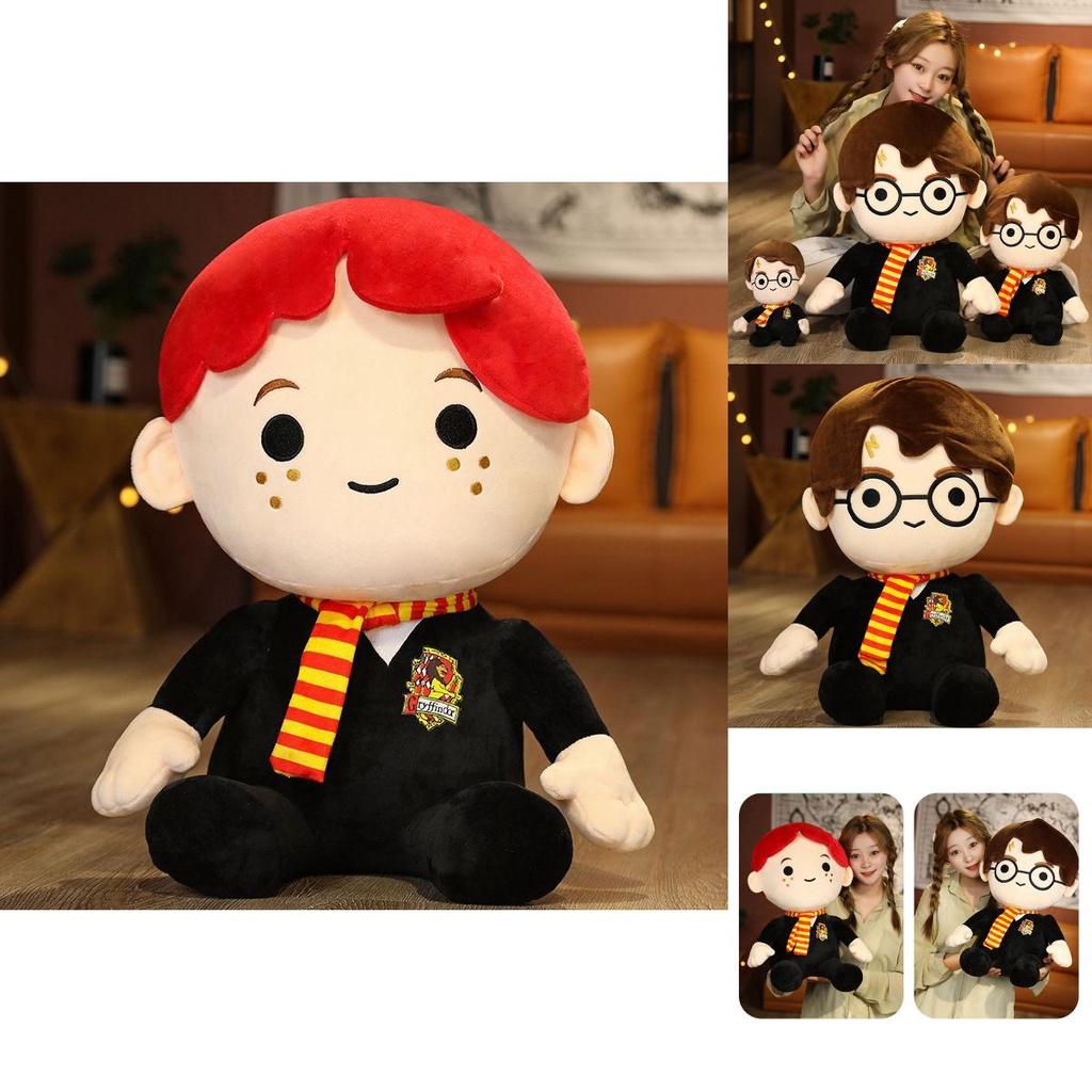 Potter Ron Harry Weasley Plush Toys Kids Stuffed Dolls Home Decor Sofa Cushion
