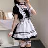 Wonderful Warmth Travels The World, Red Wine Sweet Heart Maid Outfit Lolita Cute Maid Outfit Cosplay Mobile Game