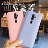 Гладкий чехол-конфетница для OPPO A5 (2020) Чехлы из жидкого силикона для OPPO A9 (2020) A11X Тонкий Мягкий Силиконовый Чехол из ТПУ Сумка для OPPO A5 2020
