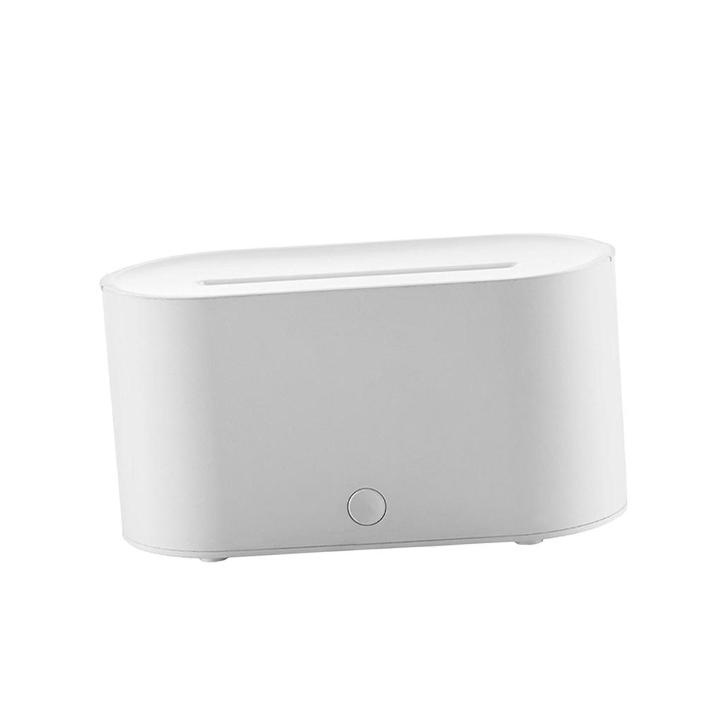 Flame Diffuser Humidifier Colorful Flame 130ml Simulated Flame with Light Air Humidifier for Living Room Office Desktop Yoga SPA