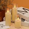LED Candle Lamp Realistic Looking Flameless Battery-Operated Flickering Fake Candle Light Party Decoration