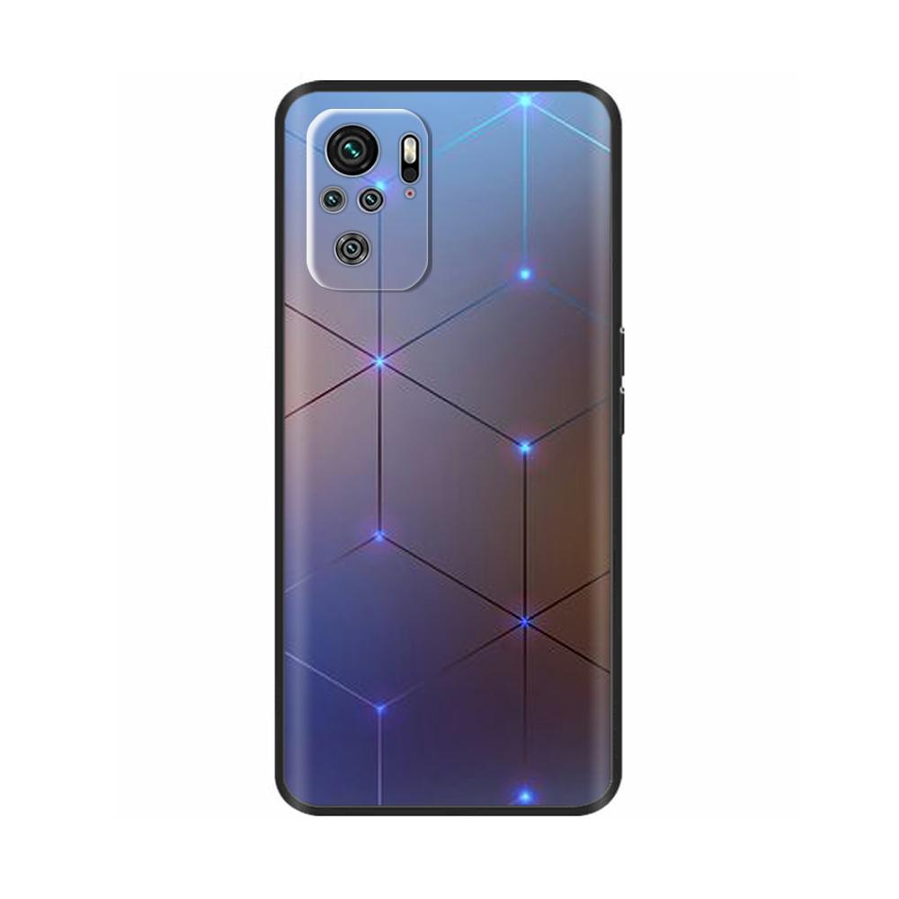 Чехол для Redmi Note 10 Чехол для Xiaomi Redmi Note 10 pro Note 10S Мягкий ТПУ Силиконовые Задние Чехлы на Redmi Note 10s Бампер Чехол