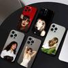 Чехол для телефона Эллы Пурнелл для iPhone17,16,15,14,13,12 Plus,Max Мягкий силиконовый черный чехол