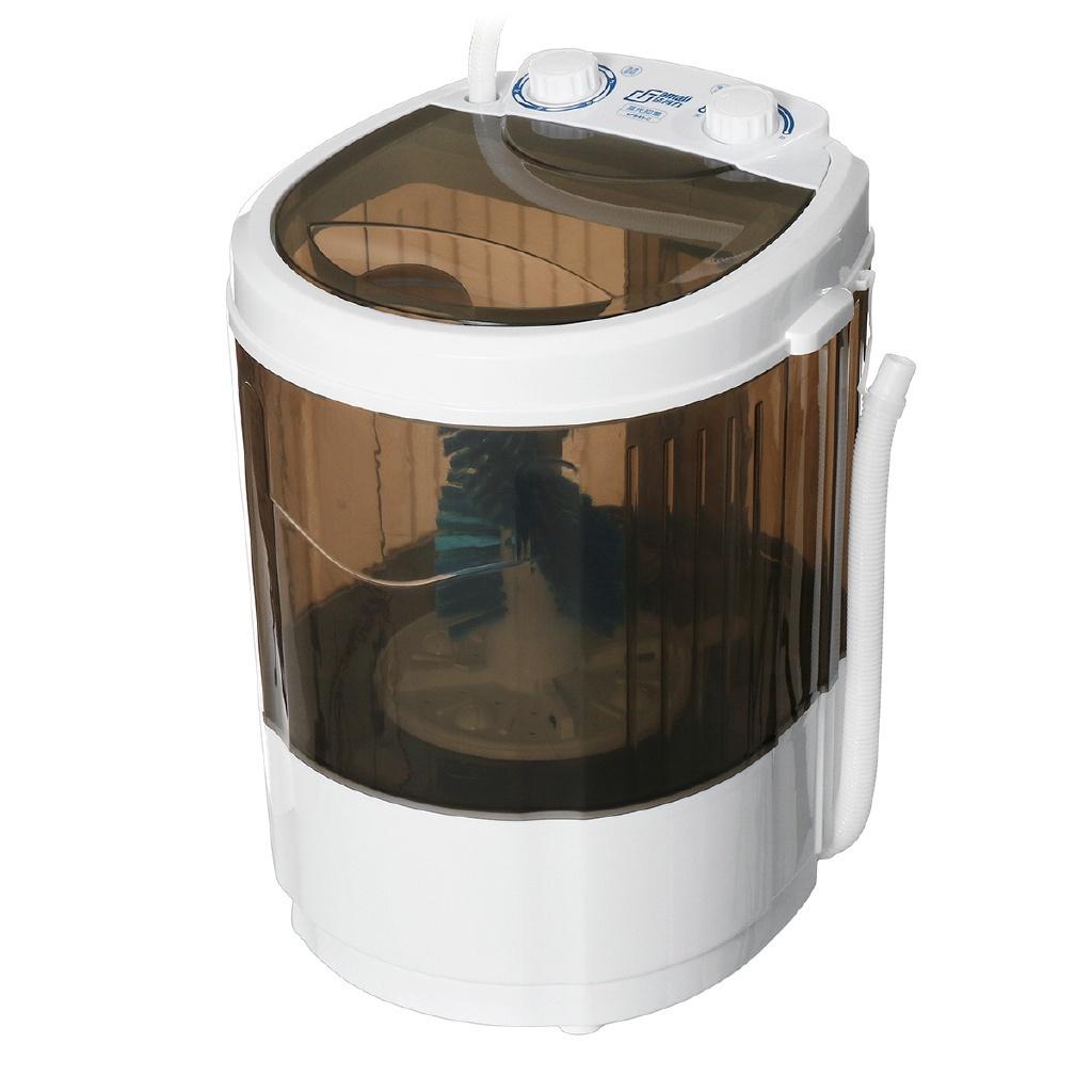 Портативная стиральная машина для обуви 260 Вт Бытовая однотрубная стиральная и сушильная машина 35x34x53 см