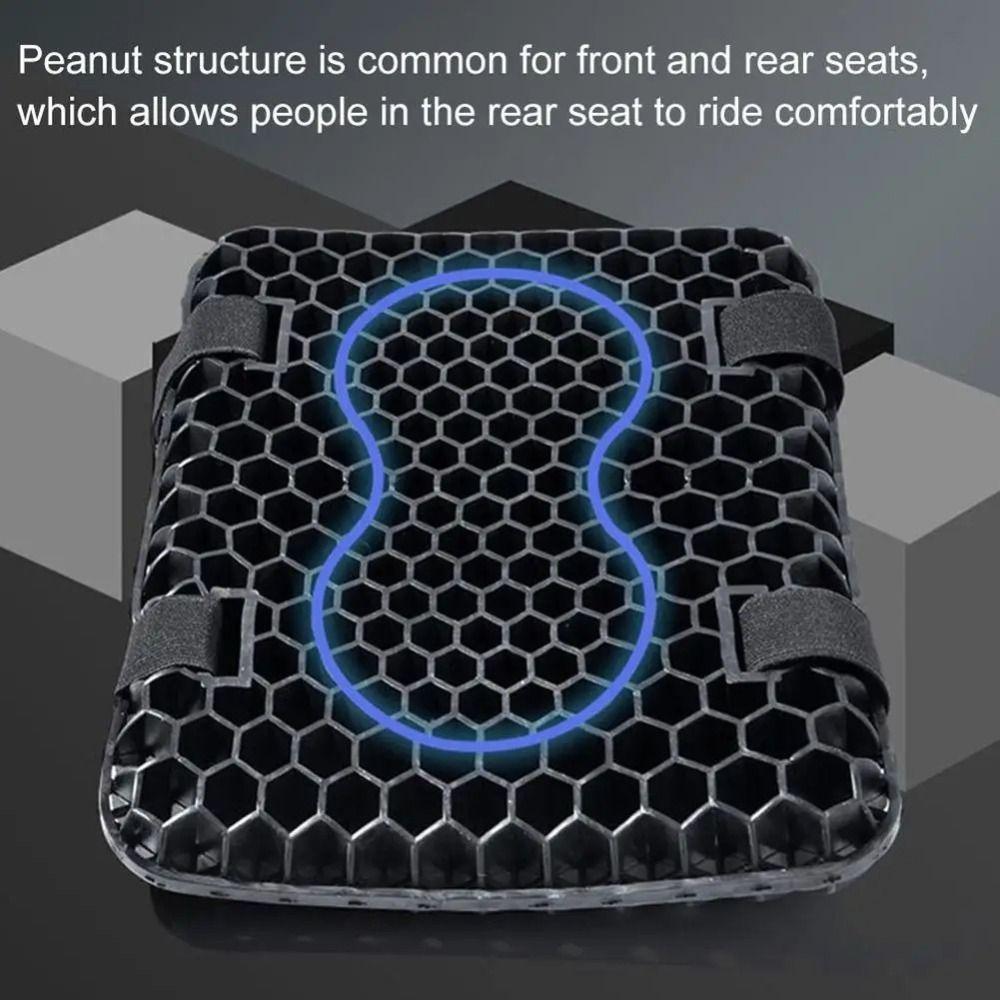 Амортизирующая набивка для сиденья мотоцикла 3D Honeycomb Чехол для сиденья мотоцикла для поездок на дальние расстояния
