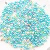 Жемчужные россыпи скрапбукинг декор смешанный размер подарки круглые бусины DIY ремесло 500 шт швейные принадлежности ручной работы без отверстия ABS Approg/lot бусины
