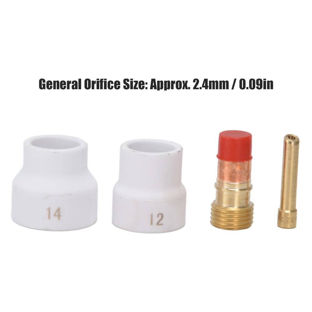 4Pcs For WP 17/18/26 Torches TIG Welding Torch Consumables