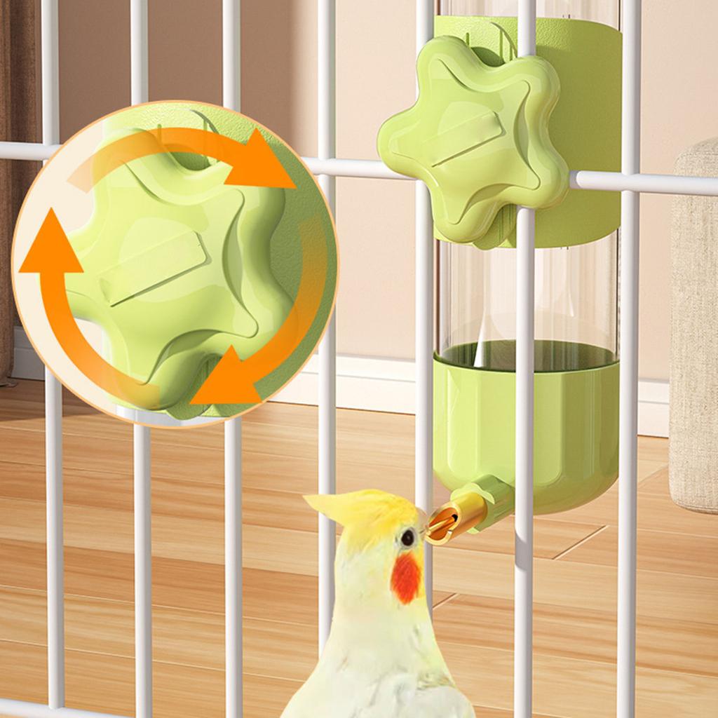 Автоматическая кормушка для птиц, простая установка, головка ударника, дозатор воды, полив, питьевая кормушка для птиц, принадлежности для поения