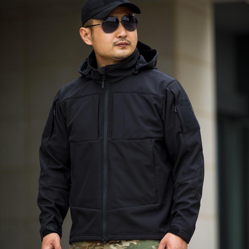 Pave Hawk Lurker Tactical Soft Shell Jacket - Outdoor Cold Weather Style PLY_76